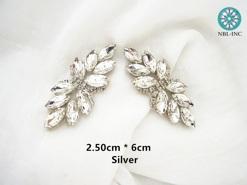 (1PC) Silver gold rhinestone b - مراجعة Sew On Rhinestone وسعره