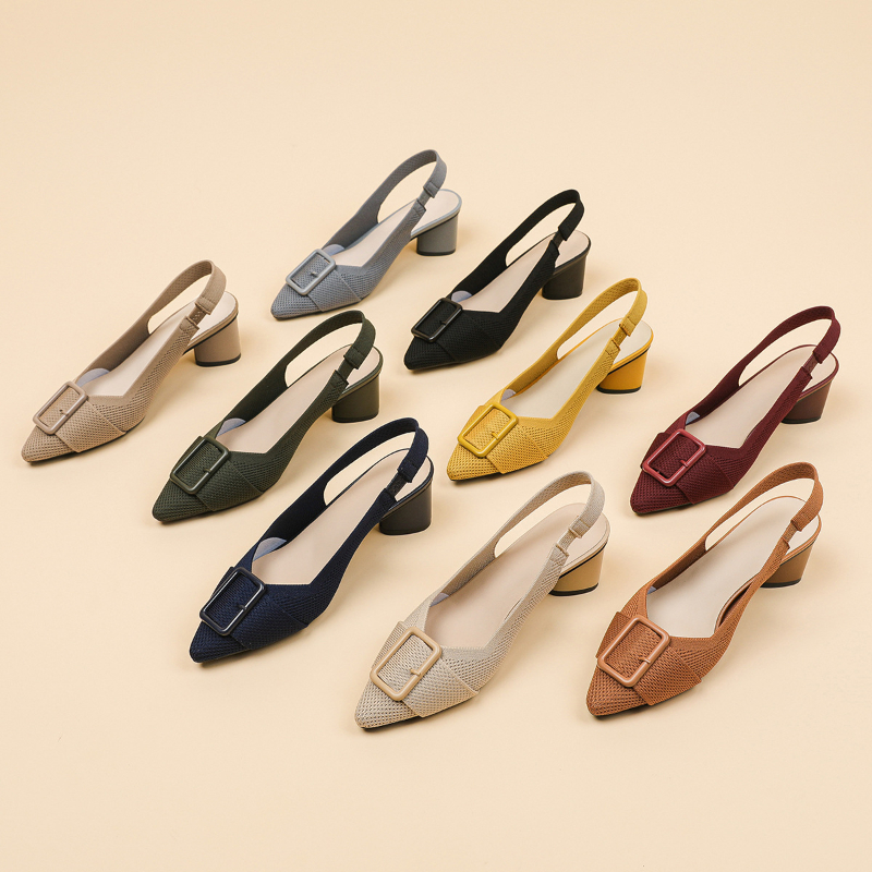 Womens Pointed Toe Knit Hollow - مراجعة Embellish Knit وسعره