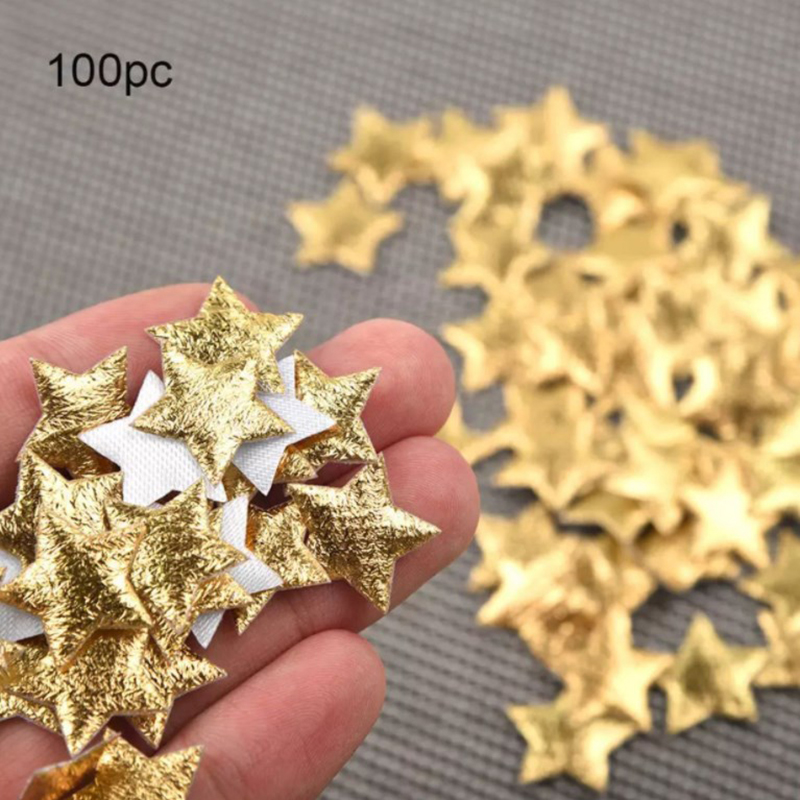 100Pcs Gold/Silver Stars For C - مراجعة Craft Embellishments وسعره